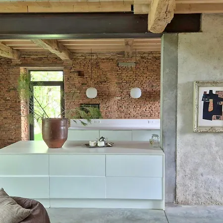 Artistic Estate Surrounded By Fields In Gascony